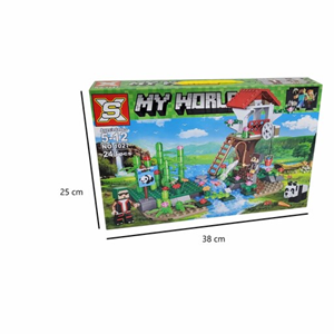 لگو ماینکرافت خانه درختی پاندا 243 قطعه مدل LEGO Minecraft 1027_اسباب بازی